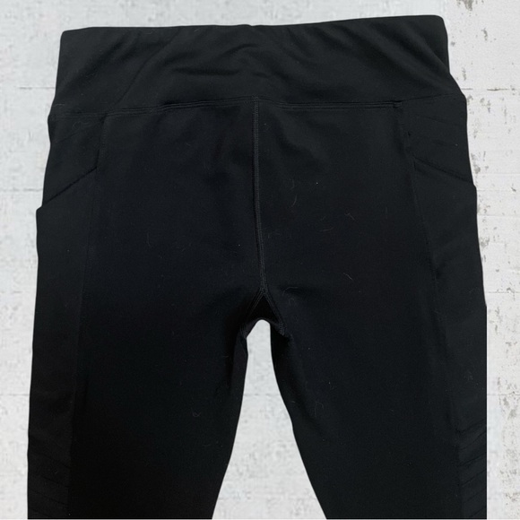 Athleta Girl Moto-VationTights Legging Pants Black Girls Kids XXL/16 - Picture 10 of 16